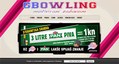 Desktop Screenshot of gbowling-osijek.com